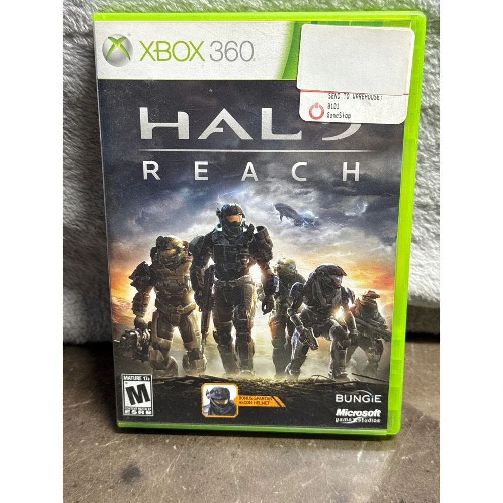 Microsoft Halo Reach Xbox 360 First Person Shooter Bungie 2010